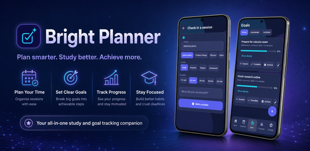 Bright Planner banner